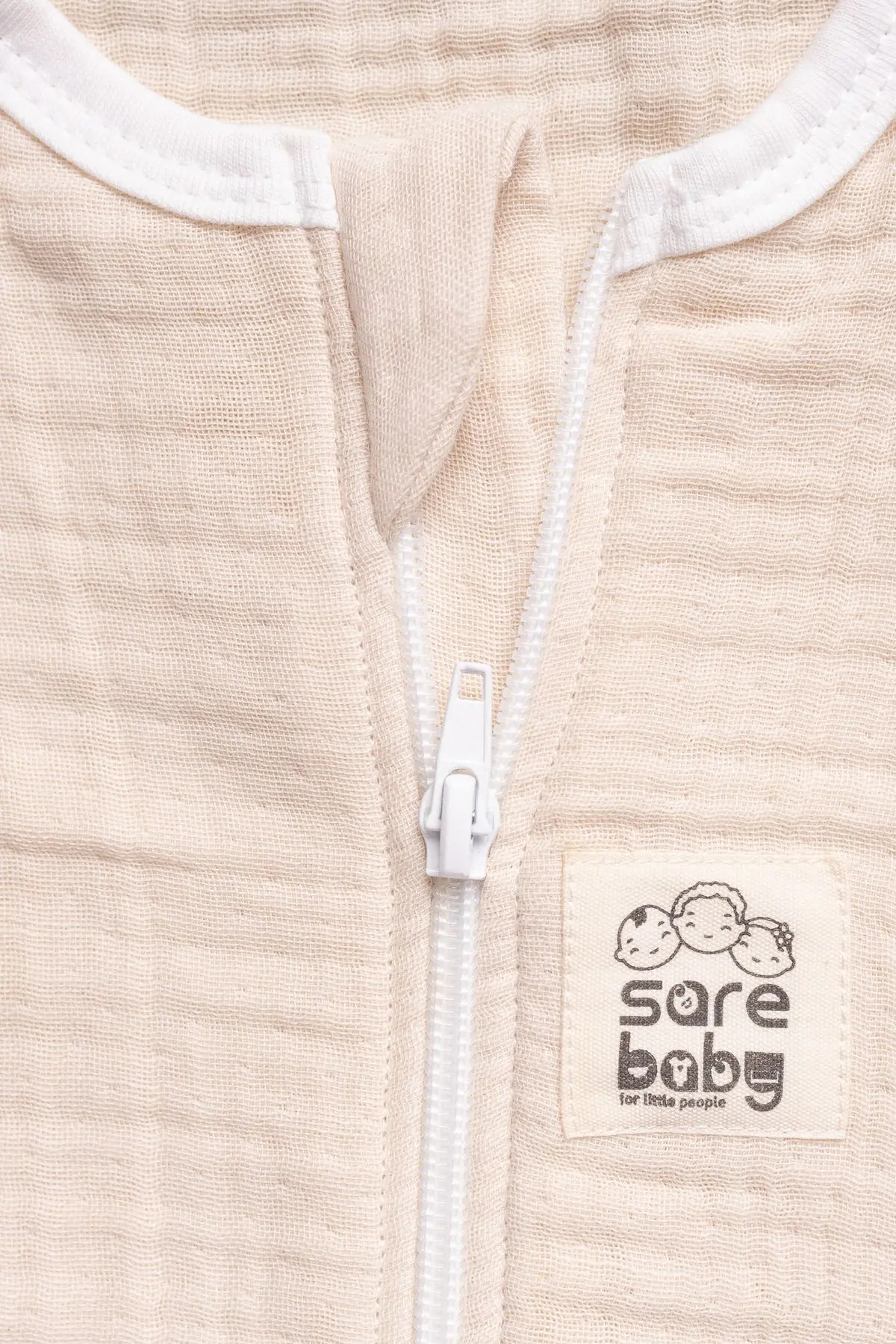 Müslin Uyku Tulumu 0.5 Tog Yazlık Uyku Tulumu Oeko-tex Sertifikalı %100 Doğal Pamuk