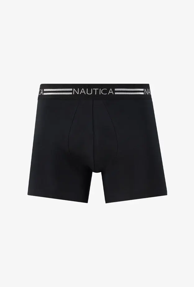 Nautica Erkek Gri Standart Fit 3'lü Boxer