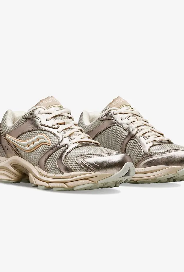 Saucony Progrid Trıumph 4 Kadın Bej Spor Ayakkabı