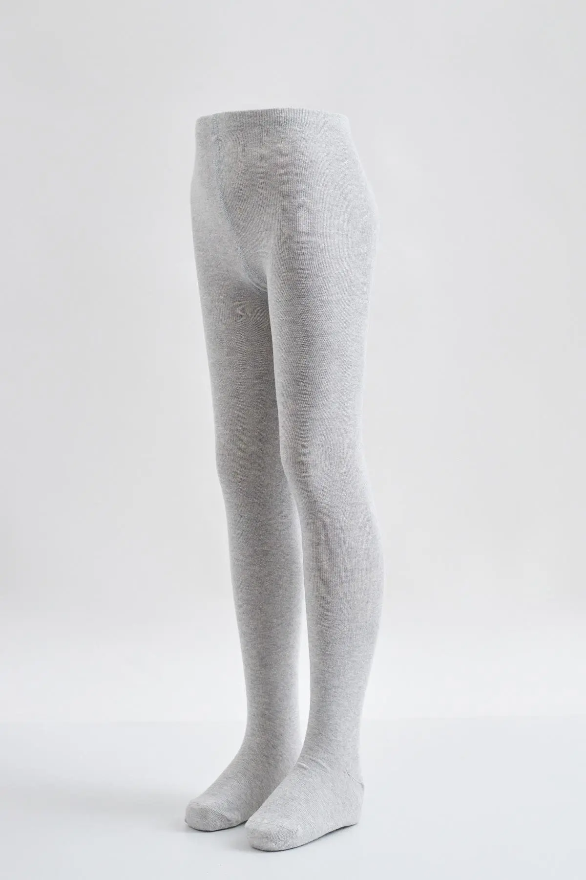 Katia & Bony Pamuk Çocuk Külotlu Çorap GRİ MELANJ