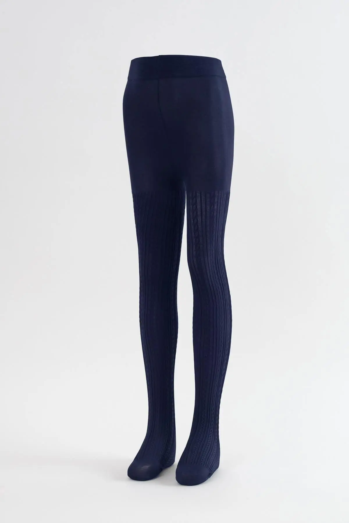 Katia & Bony Desenli Çocuk Külotlu Çorap Lacivert