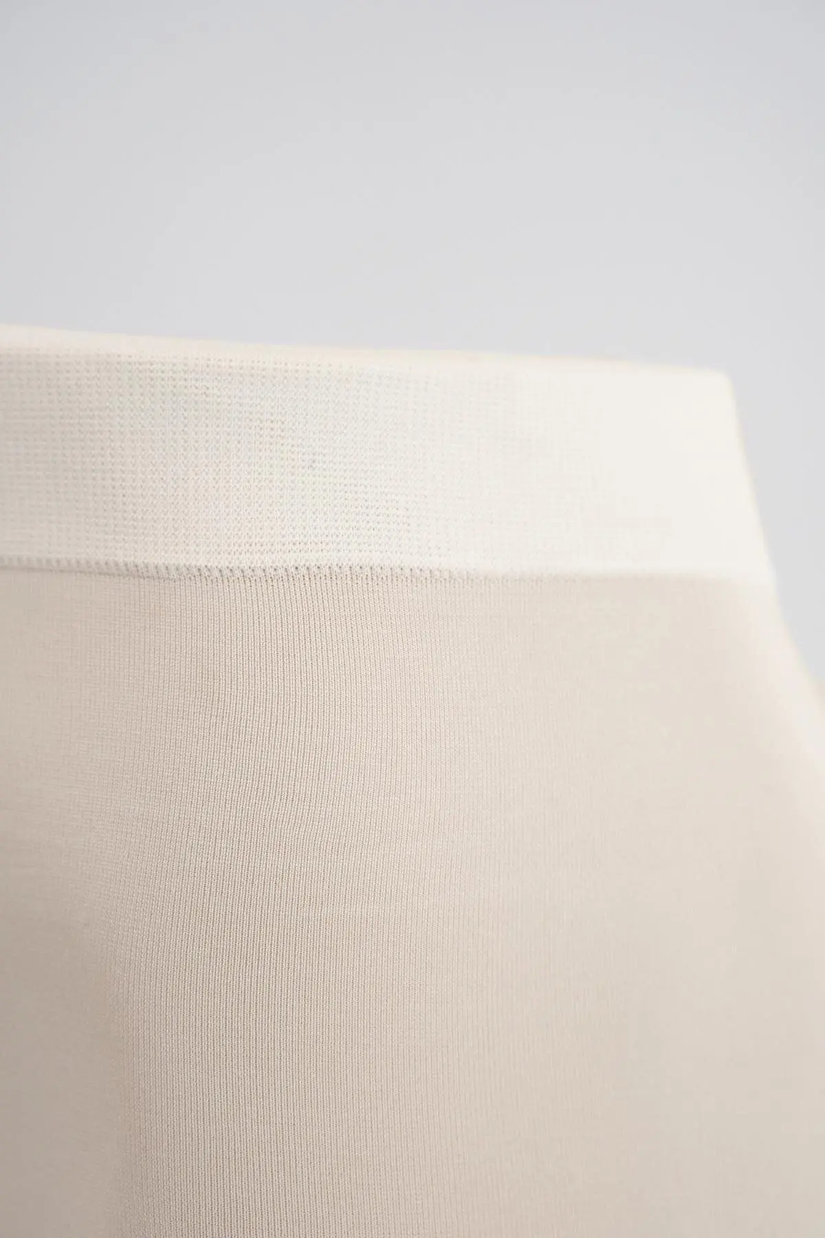 Desenli Çocuk Külotlu Çorap Ekru