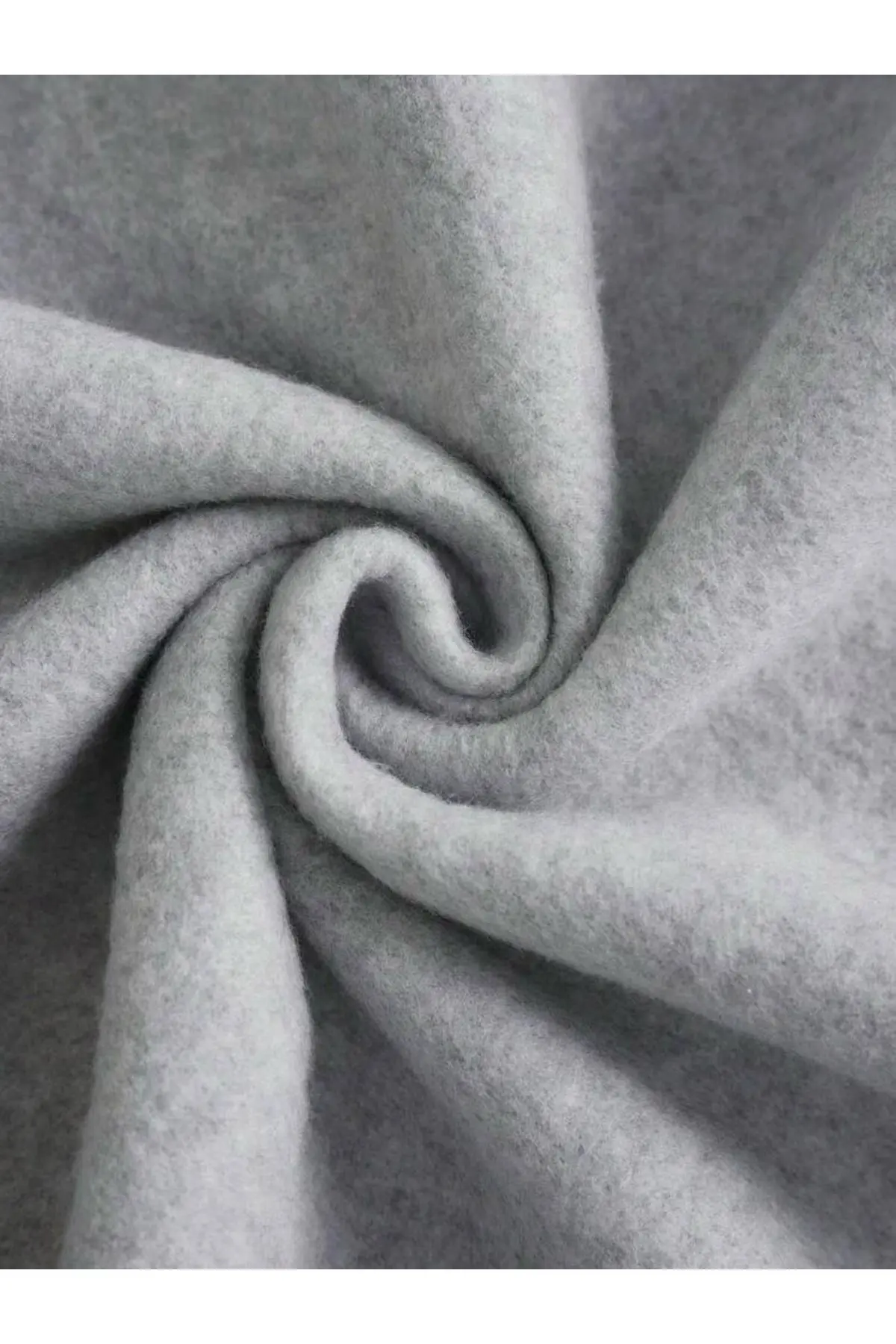 İçi polarlı Kız Baskılı Siyah-Gri-Siyah Üçlü Bisiklet Yaka Kız Çocuk Sweatshirt