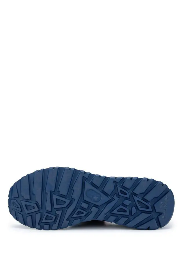 Tamer Tanca Erkek Hakiki Deri Lacivert Sneakers & Spor Ayakkabı Ayakkabı