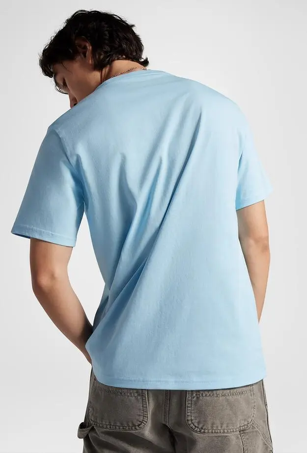 Converse Go To Standart Fit Unisex Mavi T-Shirt