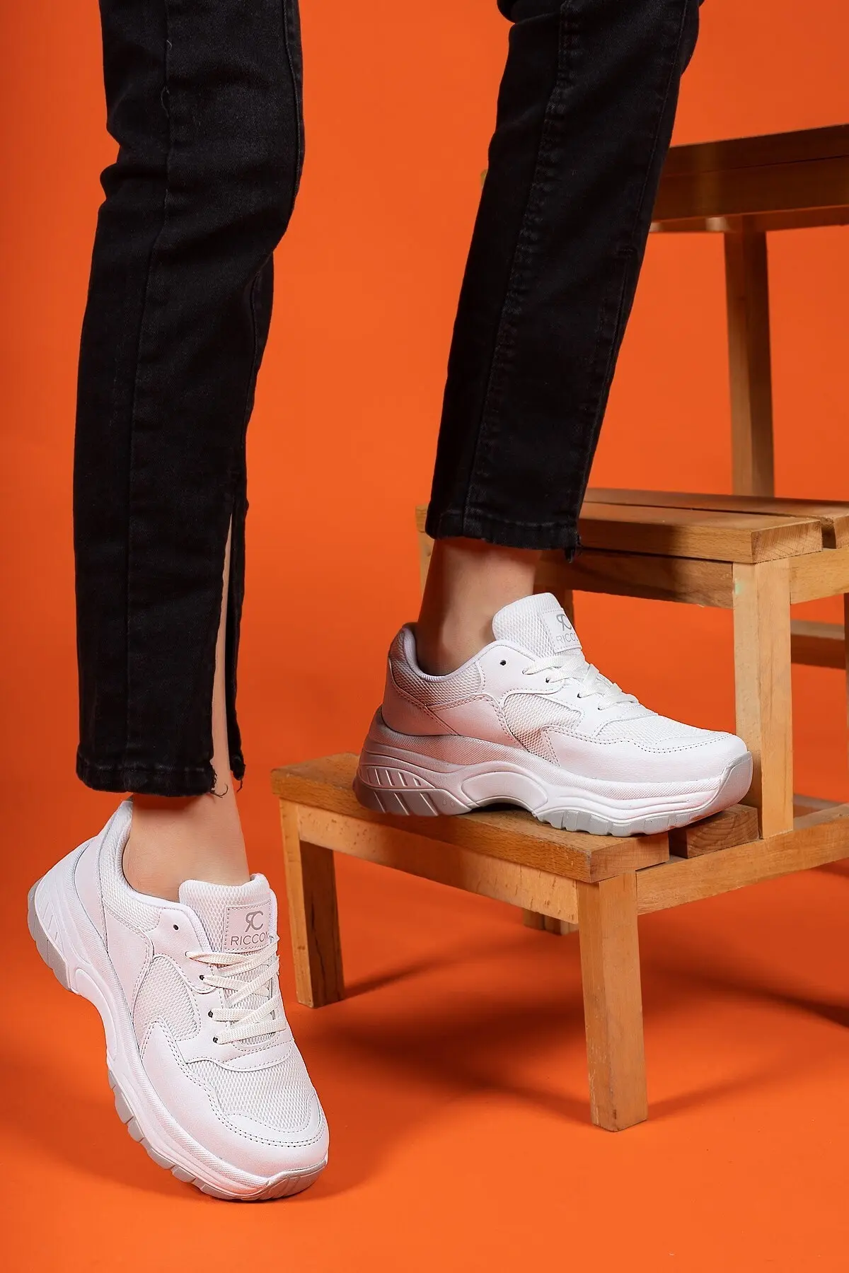 Beyaz Kadın Sneaker 0012140