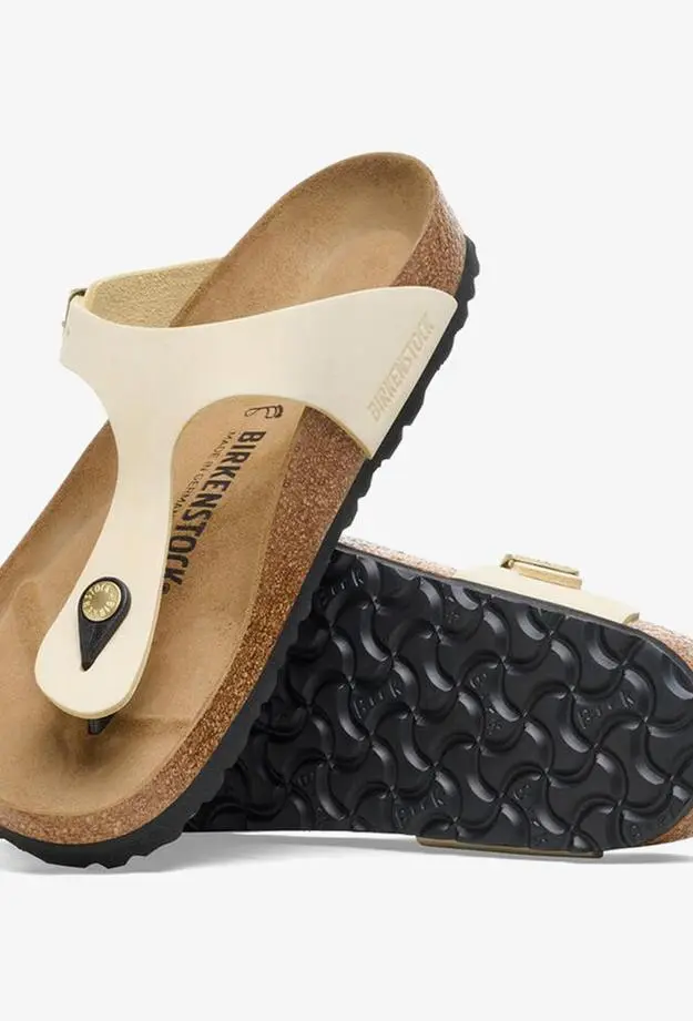 Birkenstock Gizeh Nu Kadın Krem Rengi Terlik