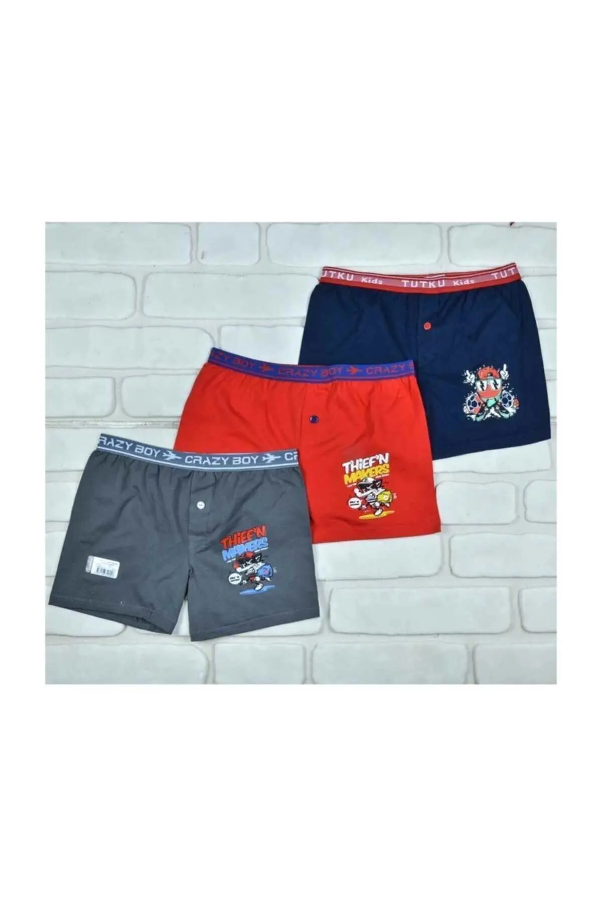 Çocuk Boxer 6'lı Paket