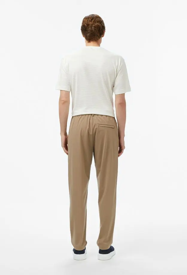 Nautica Erkek Bej Jogger Fit Pantolon
