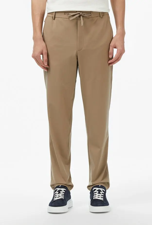 Nautica Erkek Bej Jogger Fit Pantolon