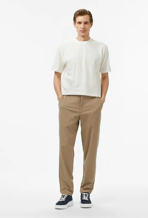 Nautica Nautica Erkek Bej Jogger Fit Pantolon
