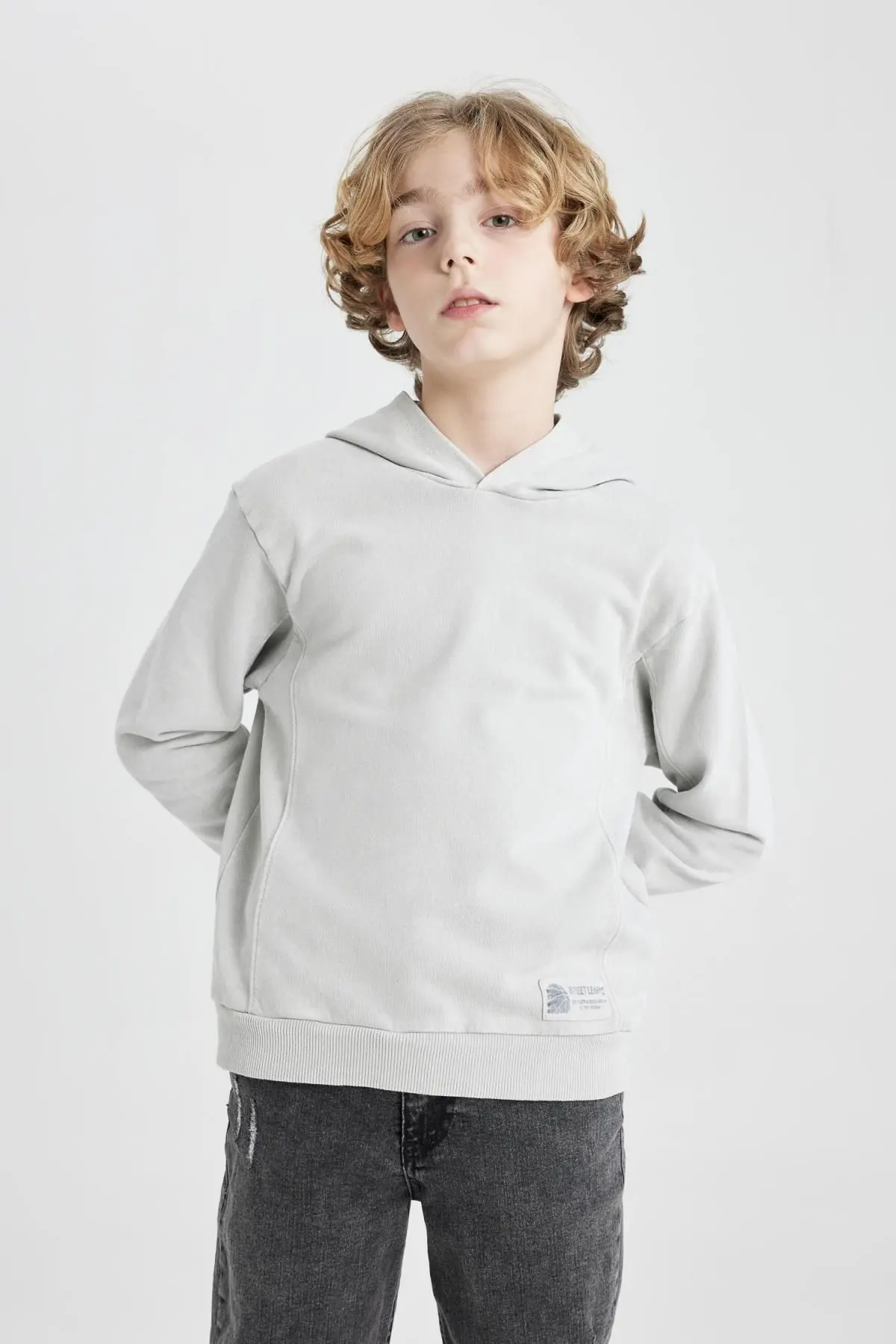 Erkek Çocuk Kapüşonlu Sweatshirt B7365A824SP