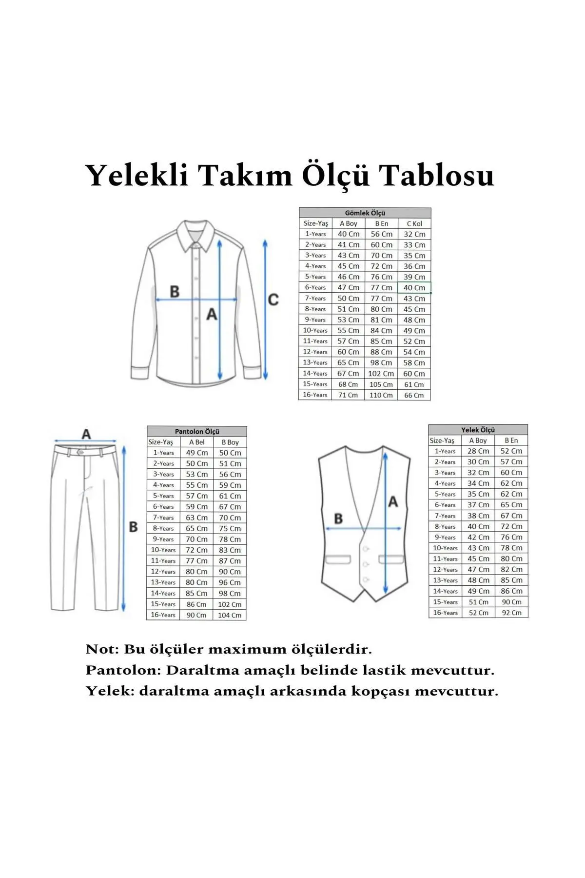 Planet Yelekli Erkek Çocuk Takım Elbise