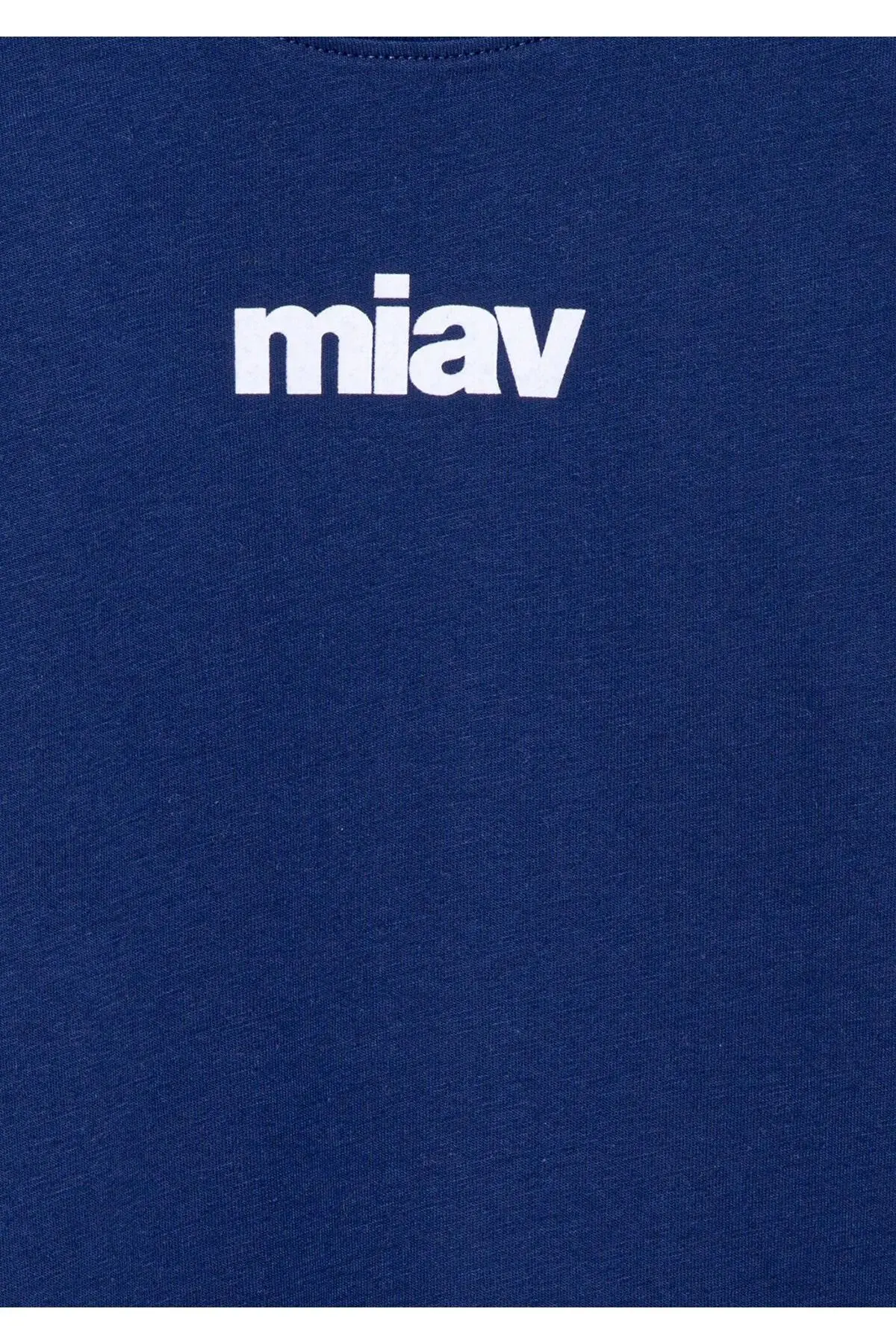 Miav Baskılı Lacivert Tişört Regular Fit / Normal Kesim 66332620-445