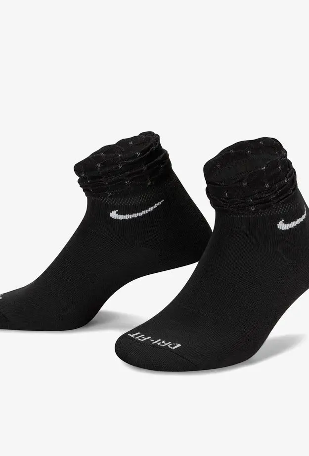Nike Everyday Ankle 1Pk - 144 Unisex Siyah Çorap