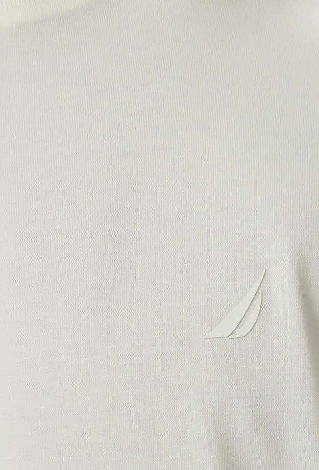 Nautica Erkek Ekru T-Shirt