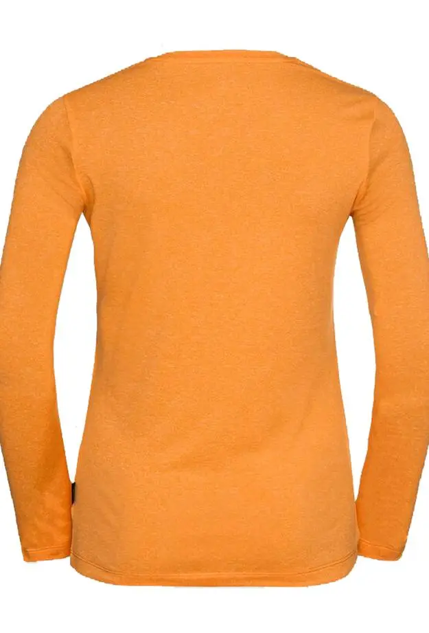 Jack Wolfskin Sky Thermal T Kadın Turuncu Tişört