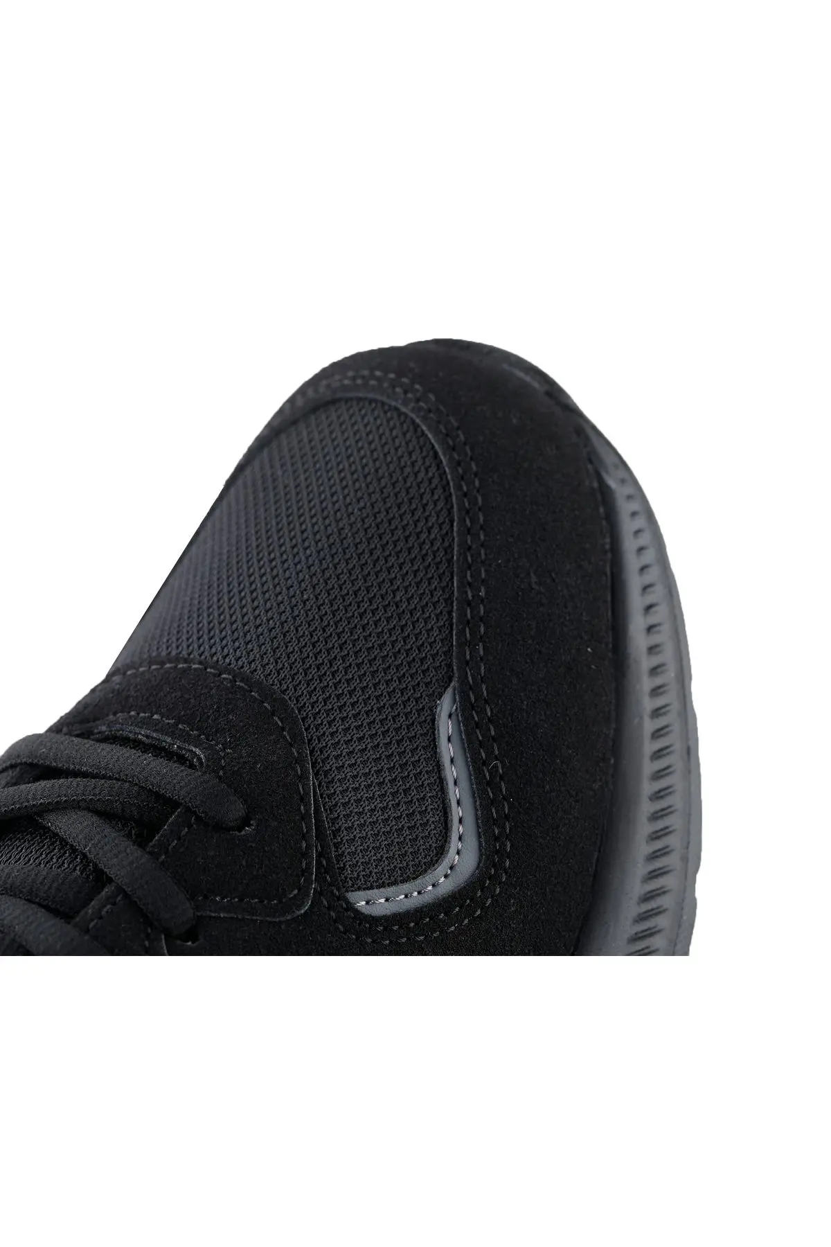 Atlas Erkek Günlük Kullanıma ve Spora Uygun Yürüyüş Ayakkabı Siyah Sneaker