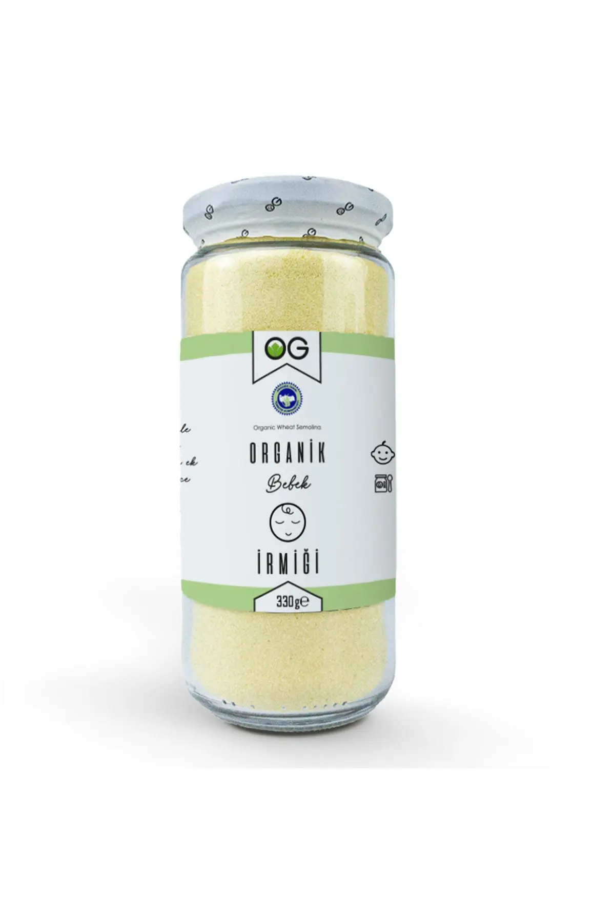 OG natural Organik Bebek Irmiği 330 Gr
