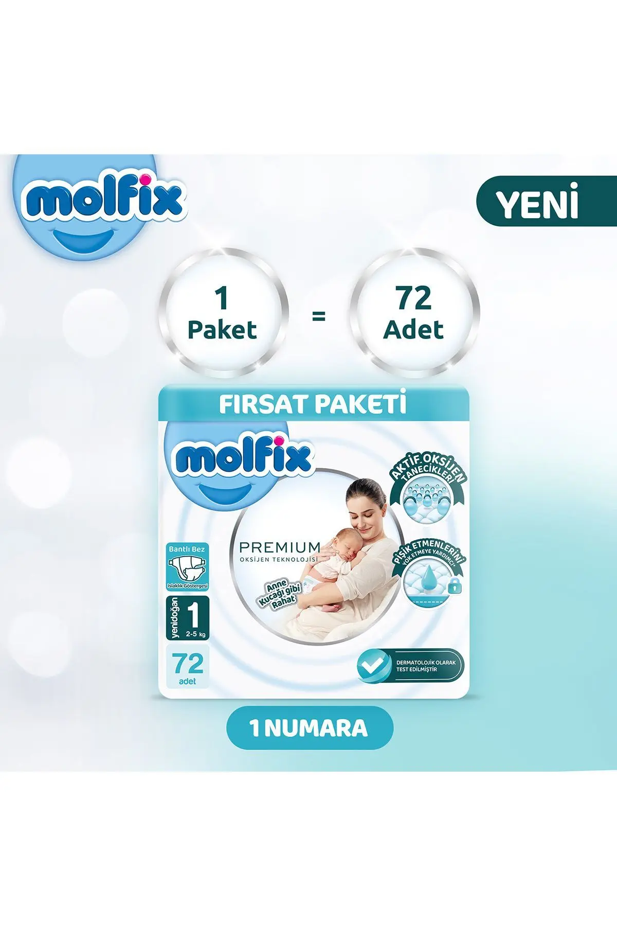 Premium Fırsat Paketi 1 Beden 72 Adet