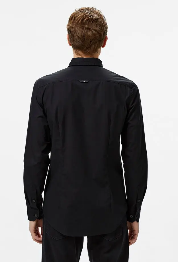 Calvin Klein Erkek Siyah Gömlek