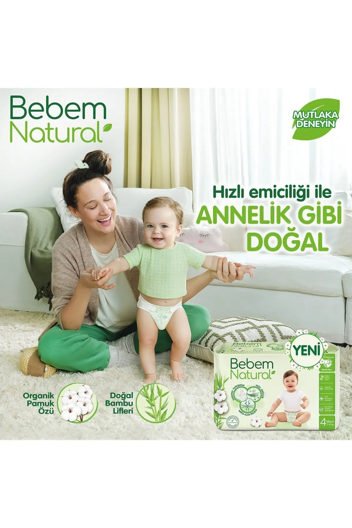 Bebek Bezi 6 Beden Ekstra Large Aylık Fırsat Paketi 100 Adet