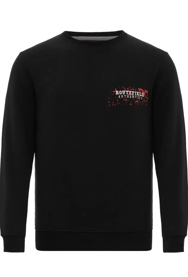 Routefield Routefield Hide Erkek Siyah Sweatshirt