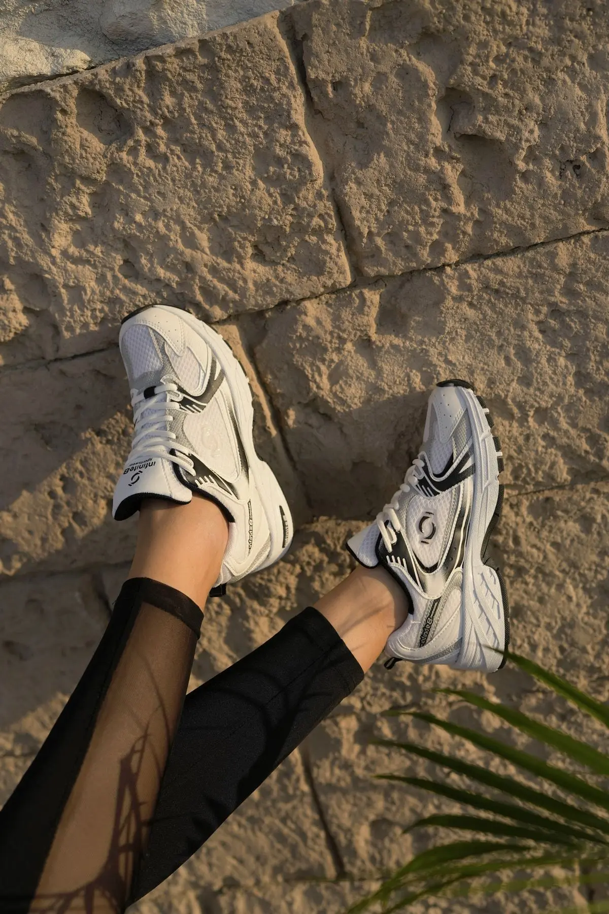 Beyaz Kadın Günlük Spor Ayakkabı