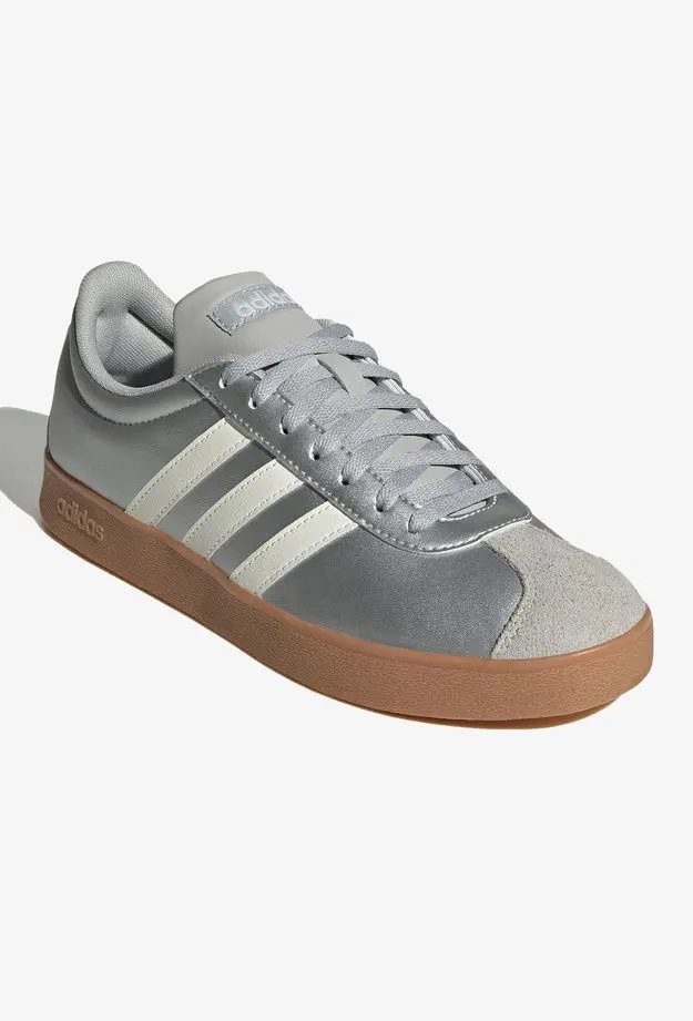 adidas Vl Court Base Kadın Gri Spor Ayakkabı