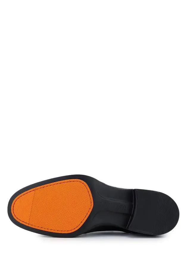 Tamer Tanca Erkek Hakiki Deri Siyah Deri Klasik Ayakkabı