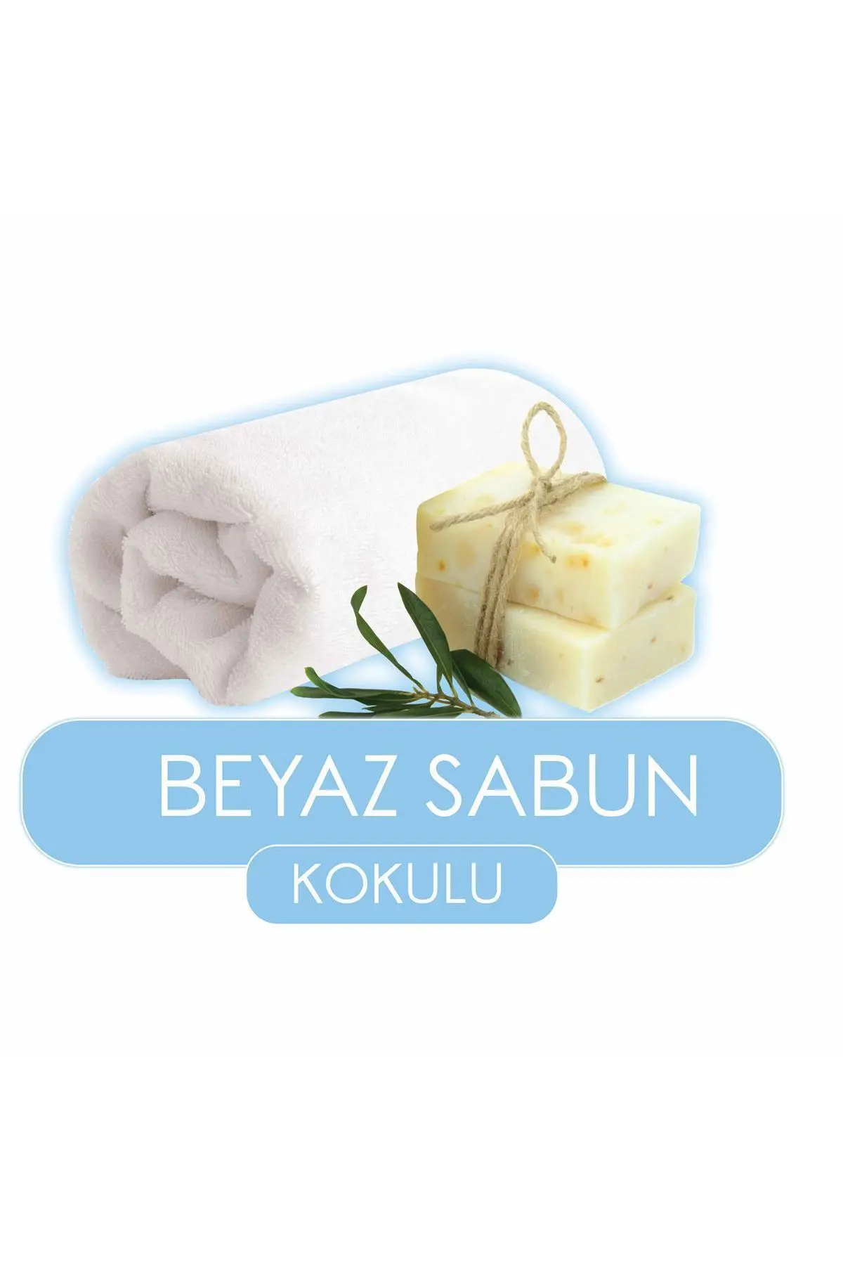 Beyaz Sabun Kokulu Islak Havlu 12x90 Lı