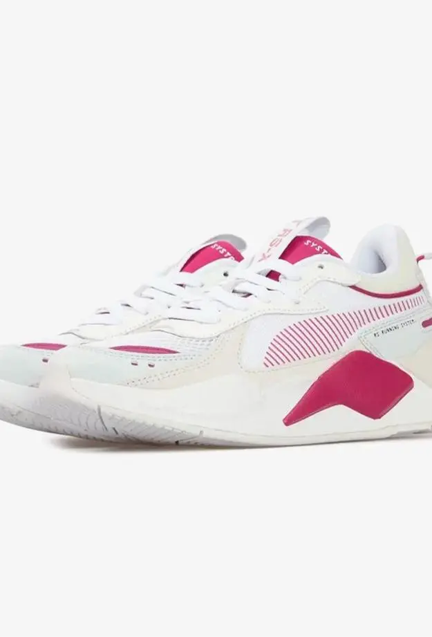 Puma Rs-X Reinvention Unisex Pembe Beyaz Spor Ayakkabı