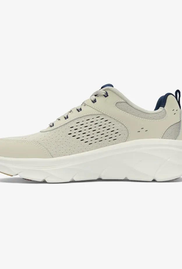 Skechers D'Lux Walker 2.0 Durven Erkek Krem Spor Ayakkabı