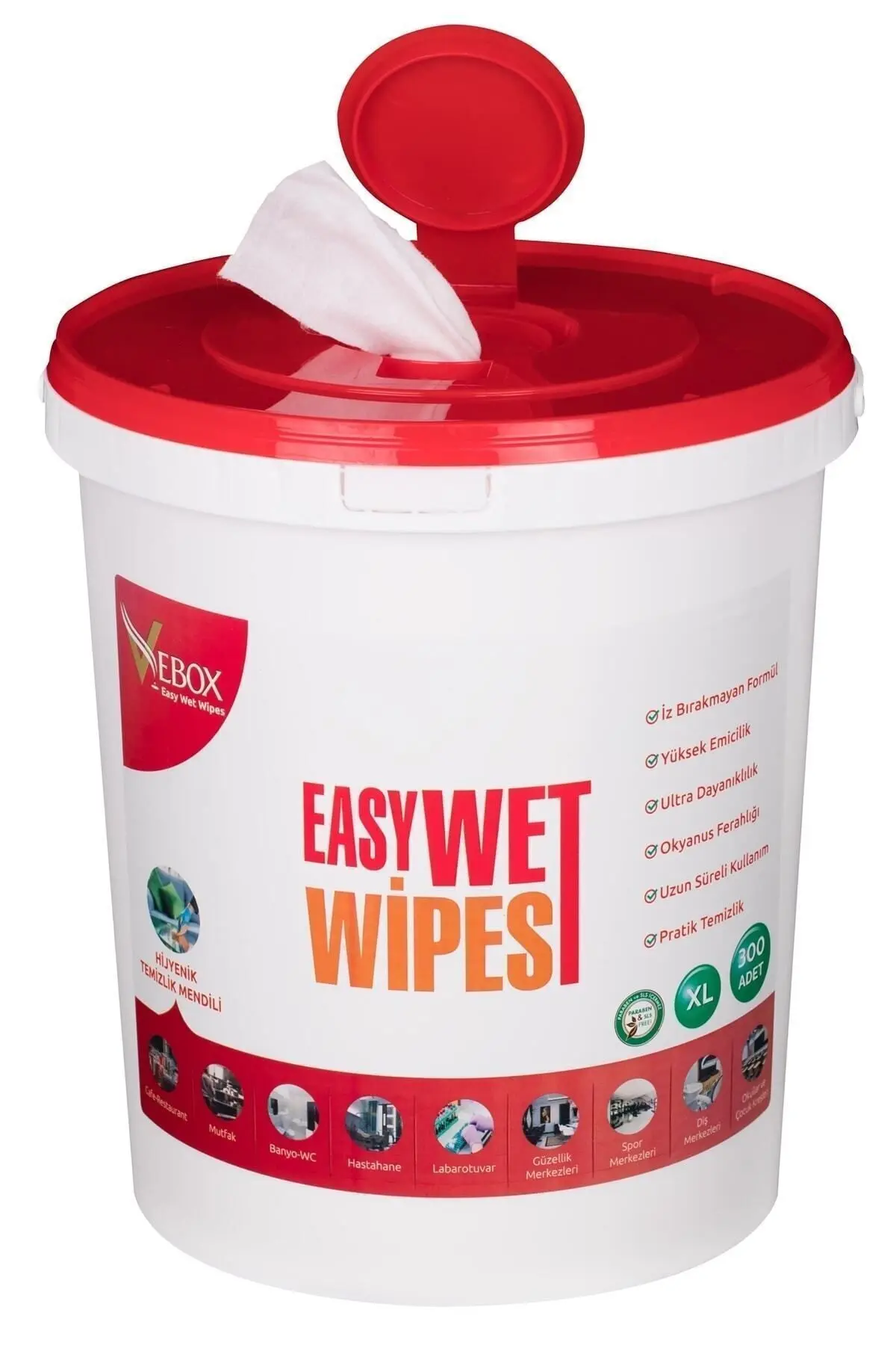 Easy Wet Wipes Islak Kova Mendil 300 Yaprak