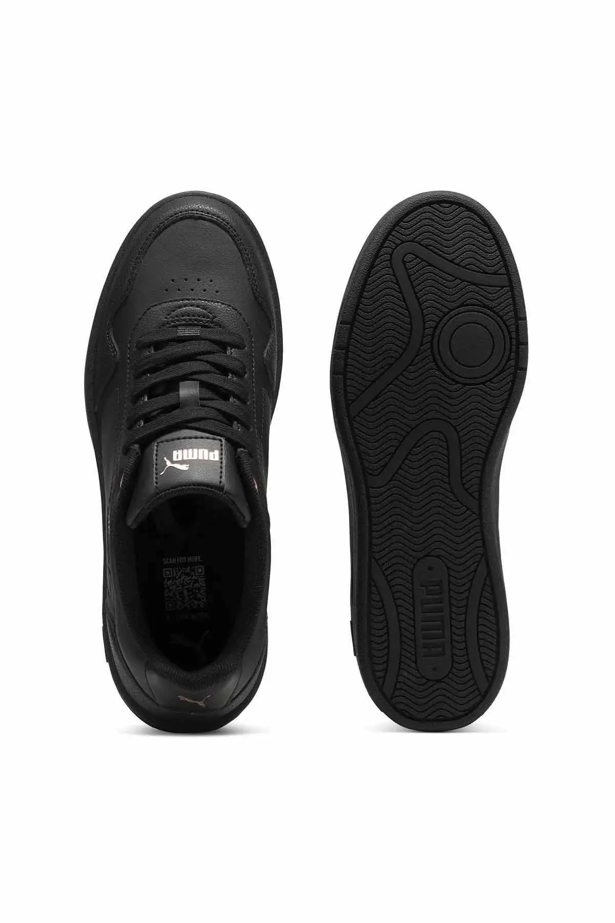 Kadın Siyah Ayakkabı Court Classy Kadın Sneaker Ayakkabı 395021-02 SIYAH