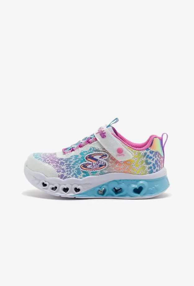 Skechers Flutter Heart Lights-Loves Wi Çocuk Beyaz Spor Ayakkabı
