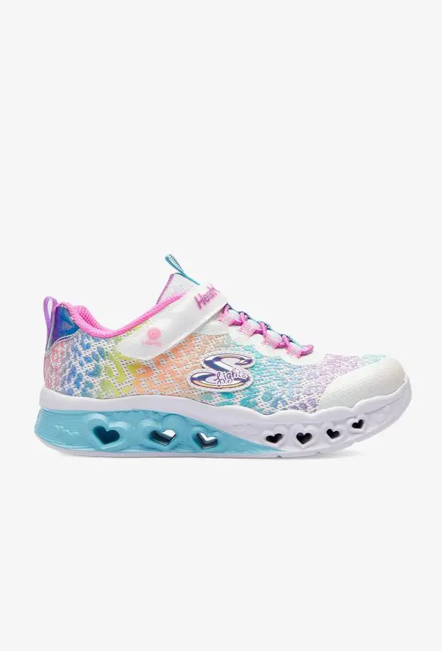Skechers Skechers Flutter Heart Lights-Loves Wi Çocuk Beyaz Spor Ayakkabı