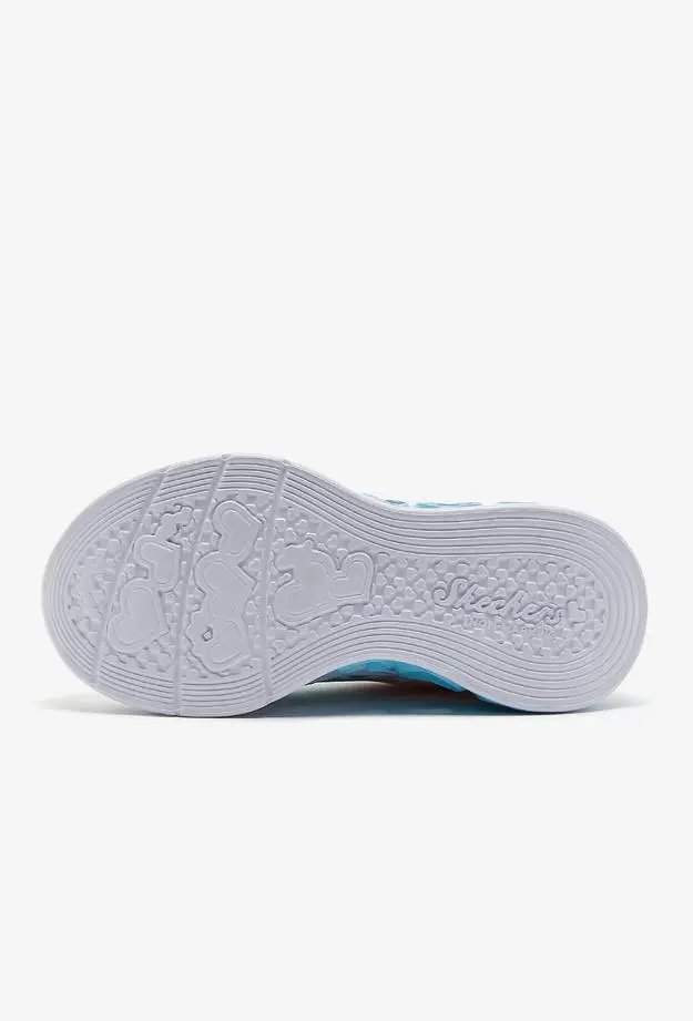 Skechers Flutter Heart Lights-Loves Wi Çocuk Beyaz Spor Ayakkabı