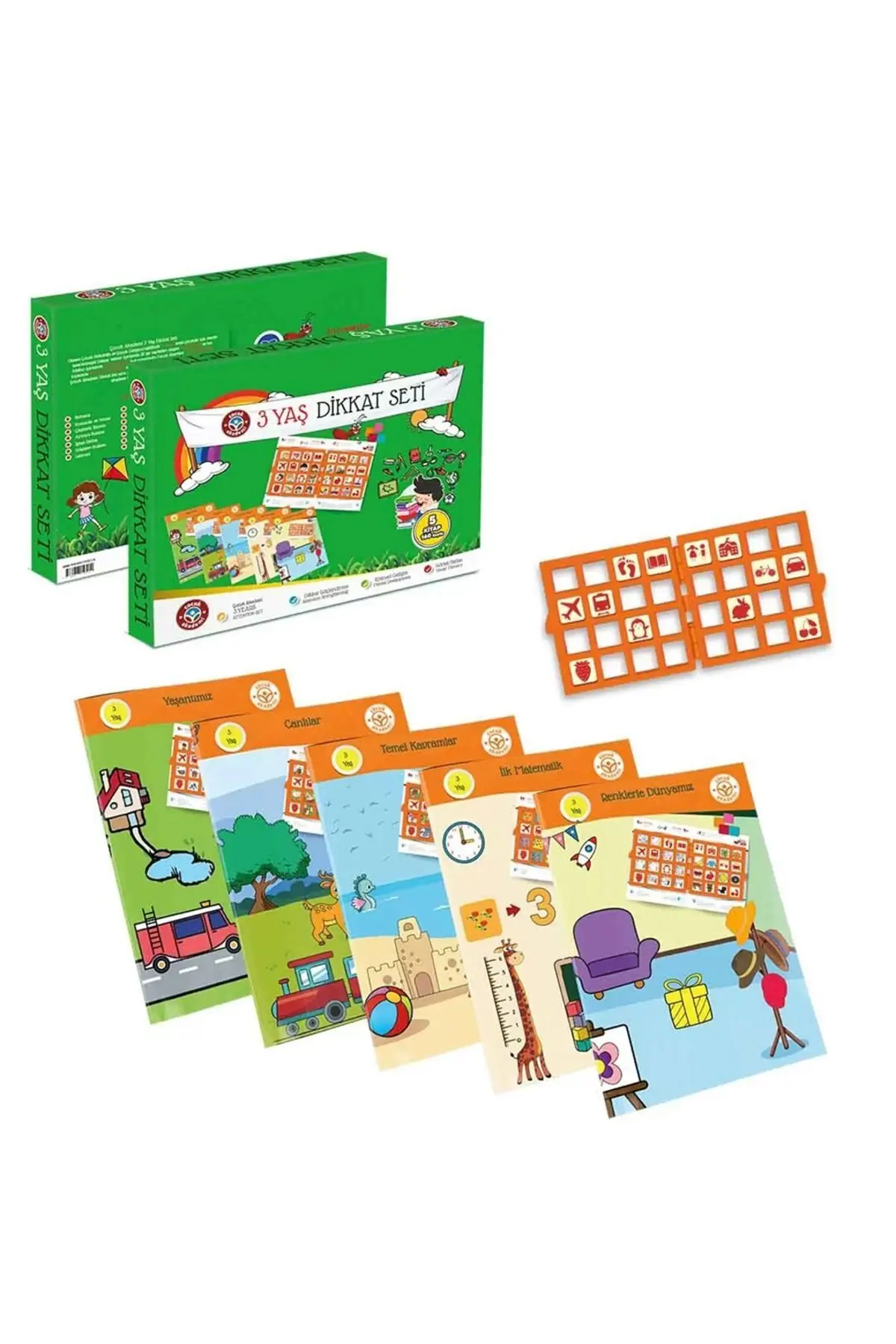 3 Yaş Dikkat Seti