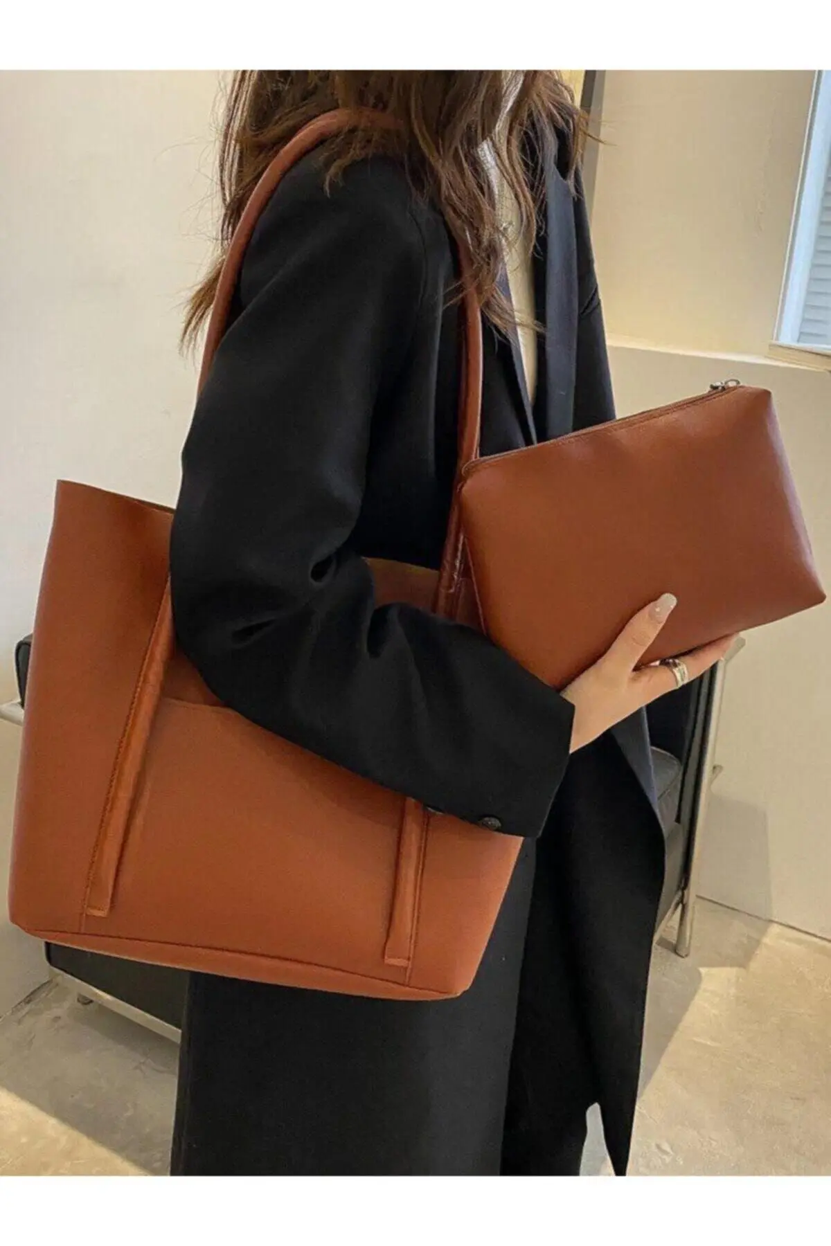 Taba Yavrulu Omuz Çantası