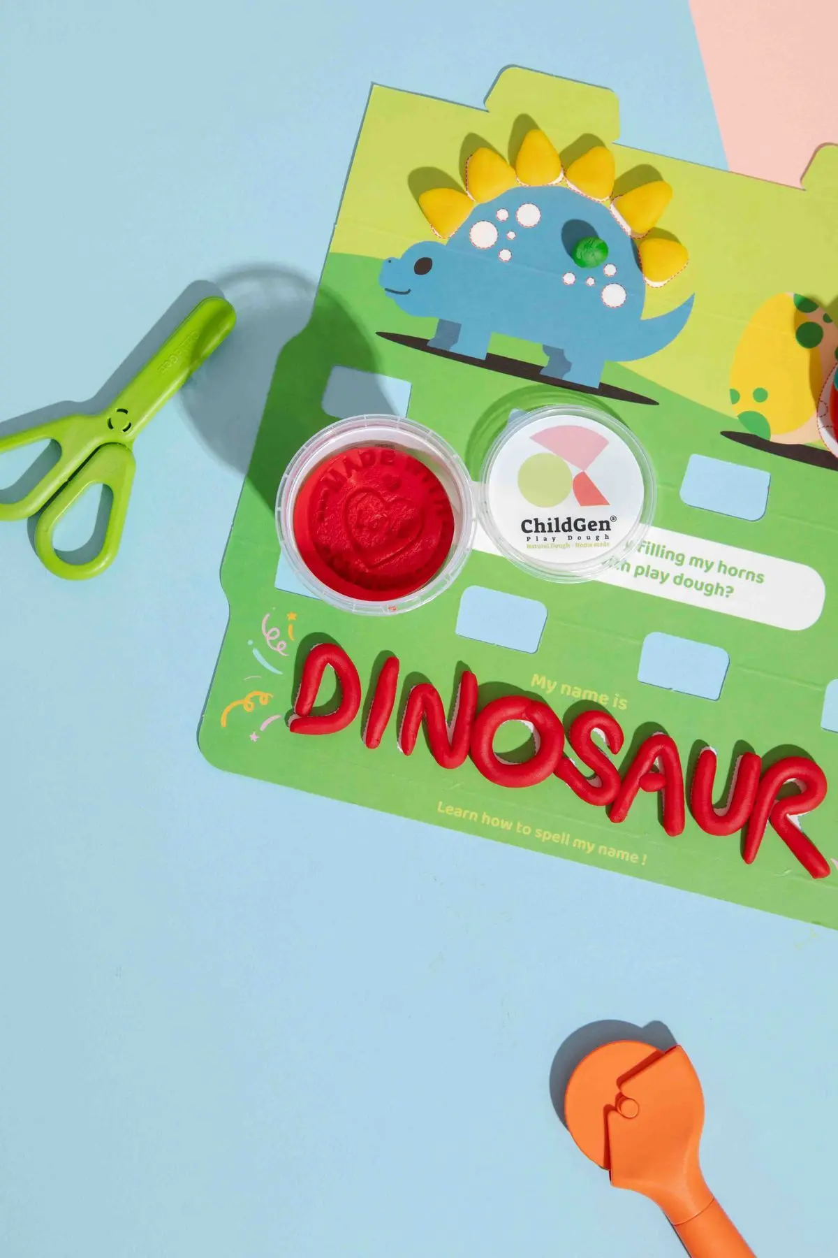 Doğal Oyun Hamuru - 4'lü Standart Set (125gr x 4)