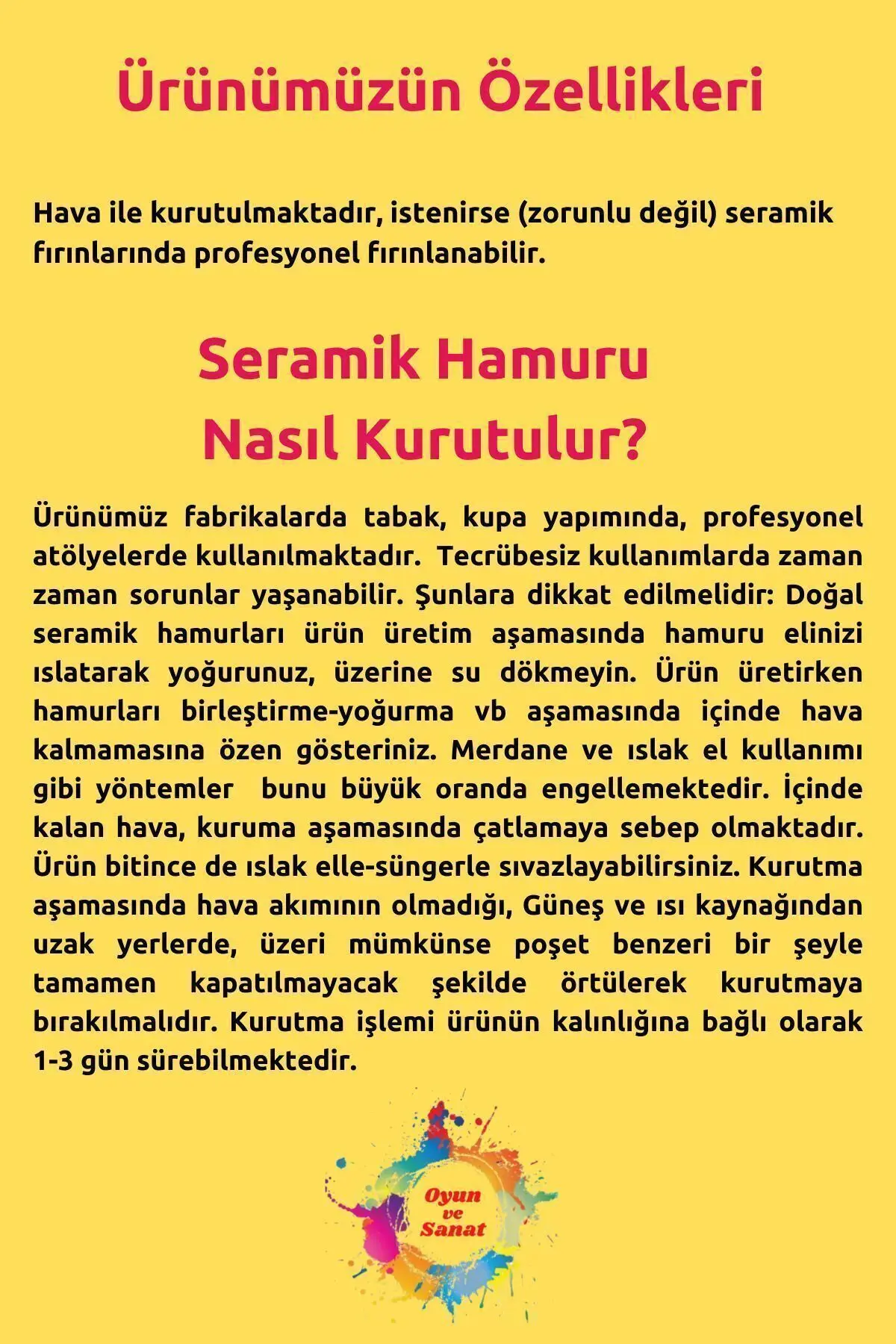 Doğal Seramik Hamuru, Kil Çamuru, Beyaz Seramik Hamuru Oyun Hamuru Kil Çamuru 2 X 1000 gr