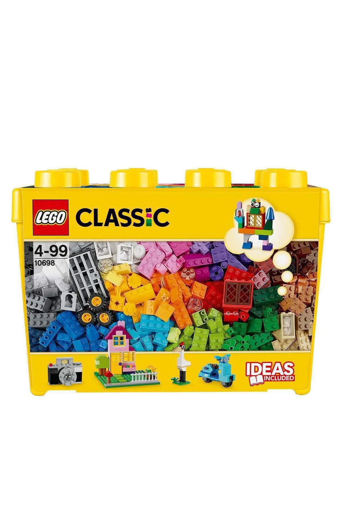 10698 ® Classic Büyük Boy Yaratıcı Yapım Kutusu / 790 Parça / +4 Yaş