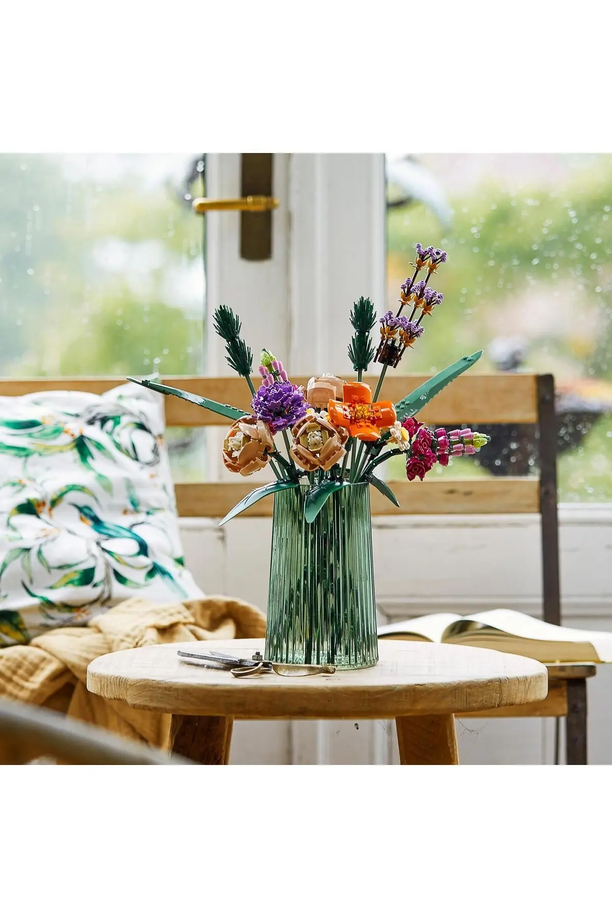 ® ICONS Çiçek Buketi 10280 - Yetişkinler İçin Koleksiyonluk Dekoratif Yapım Seti (756 Parça)