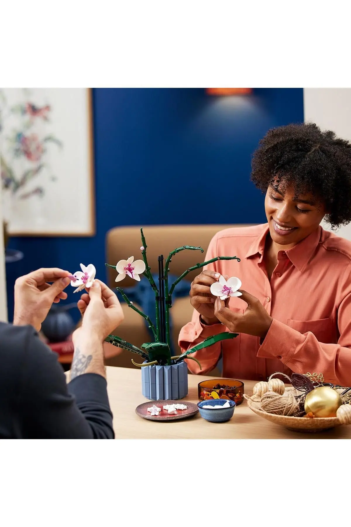 ® ICONS Orkide 10311 - Yetişkinler İçin Koleksiyonluk Dekoratif Yapım Seti (608 Parça)