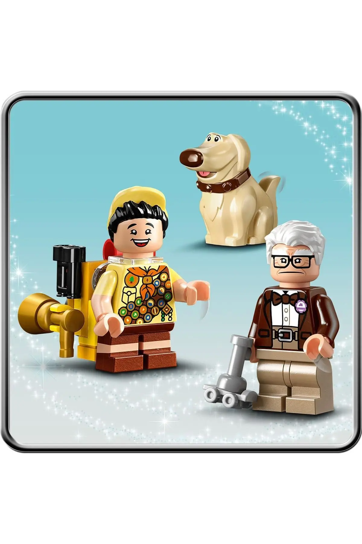 ® | Disney Yukarı Bak Evi 43217 - 9+ İnşa Edilebilir Yaratıcı Set (598 Parça)