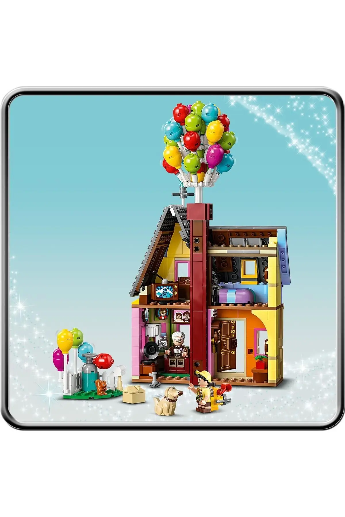 ® | Disney Yukarı Bak Evi 43217 - 9+ İnşa Edilebilir Yaratıcı Set (598 Parça)