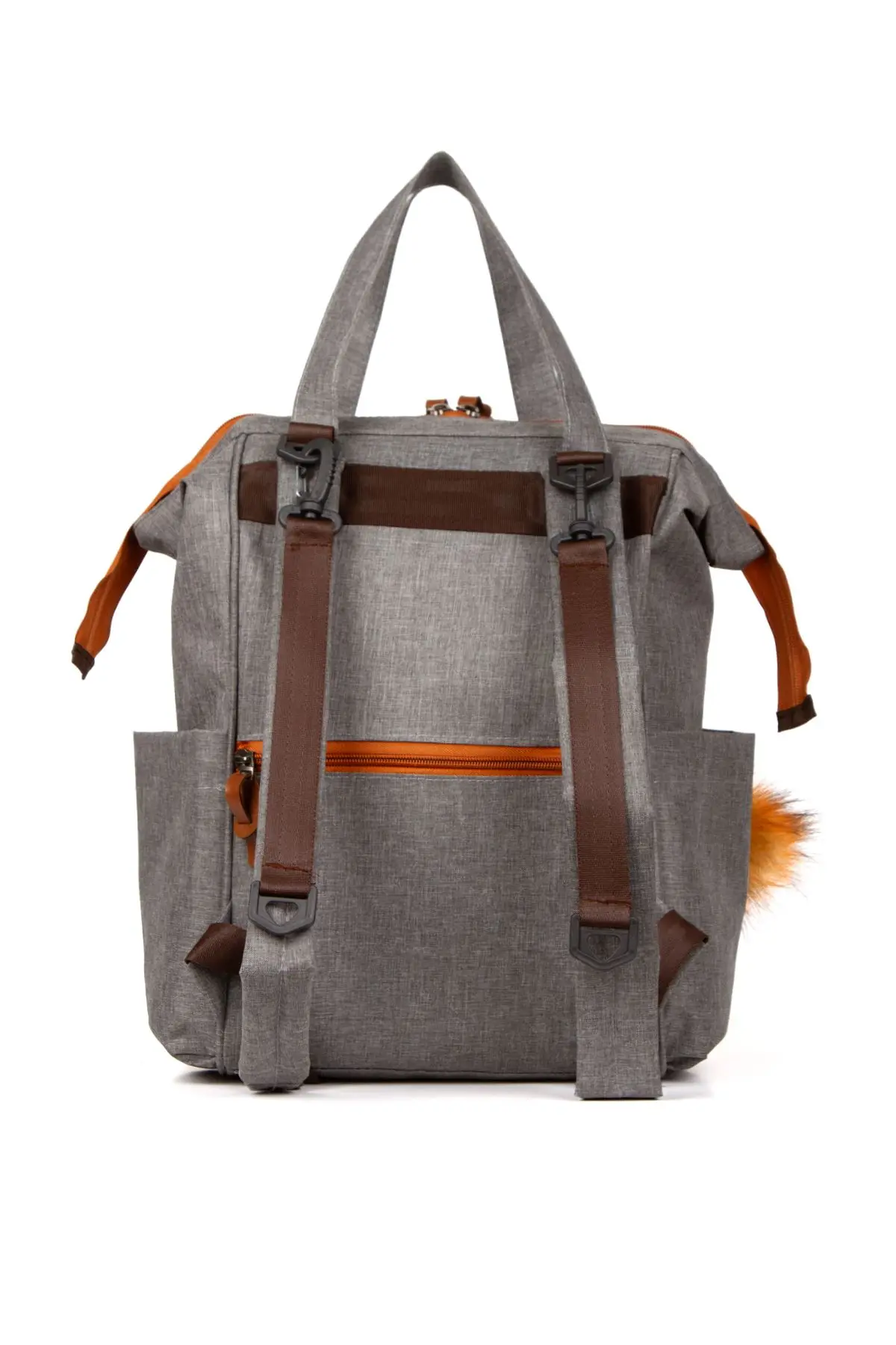 Anne Bebek Bakım Sırt Çantası Termal Biberonluk Ve Bebek Arabası Askı Aparatı Hediye