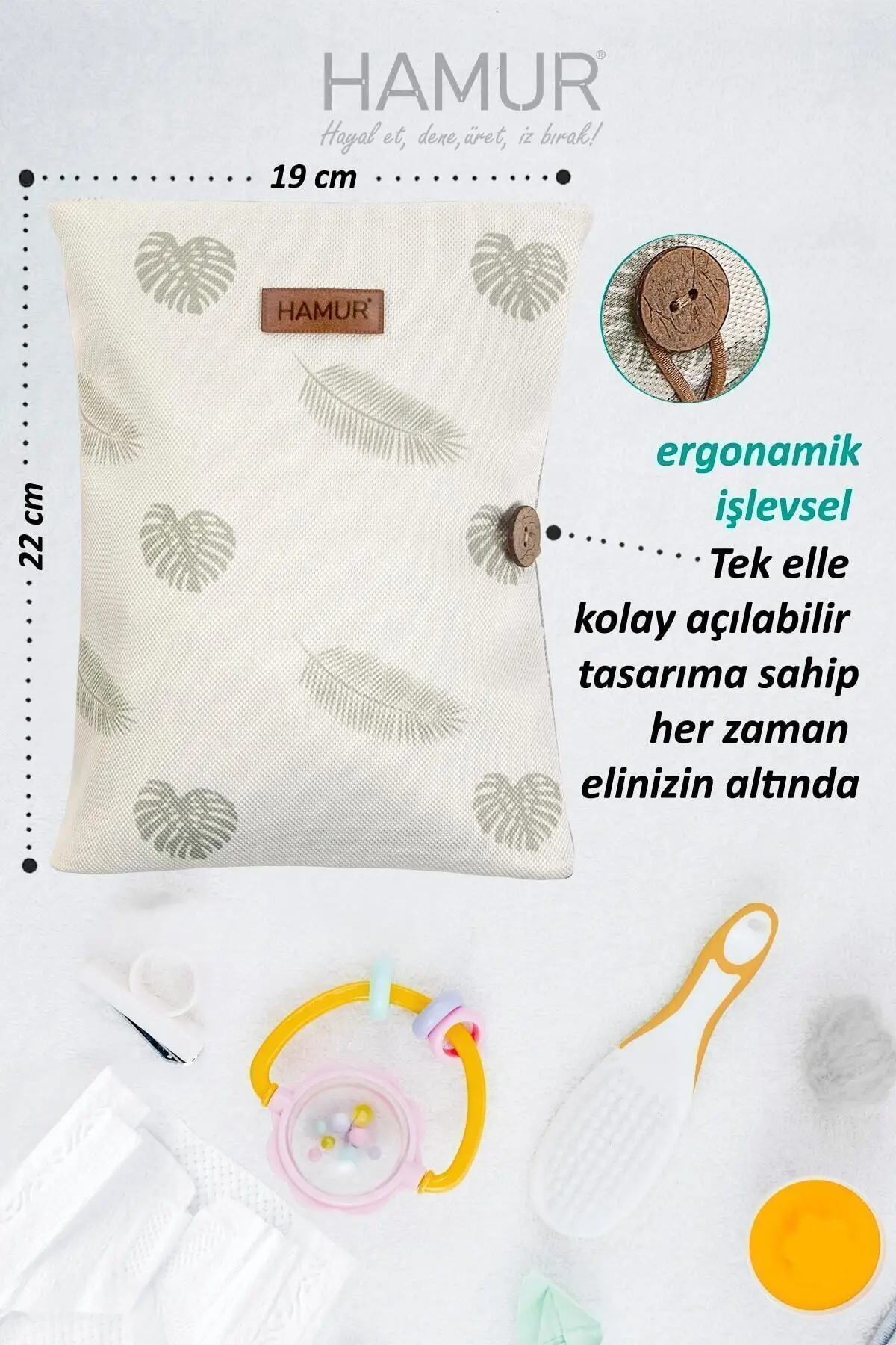 Anne Bebek Bakım Çantası Yenidoğan Alt Açma Değiştirme Düzenleyici Çantası Organizer Melis