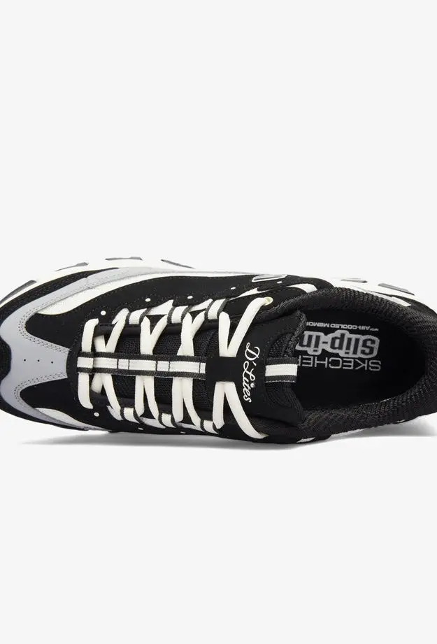 Skechers Dlites Smooth Nostalgia Kadın Siyah Spor Ayakkabı